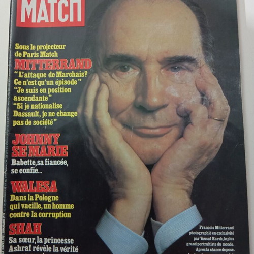 Paris Match magazine collectible 3 April 1981 like new