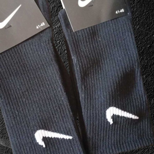 Nike socks set 2 pairs, size 41-46, black and white