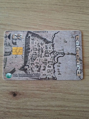 Telecard used "The Siege of Famagusta by the Turks in 1570" Cyprus CYTA 1998