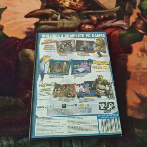 PC Action Pack with Shrek, Shark Tale, Shrek 2 games