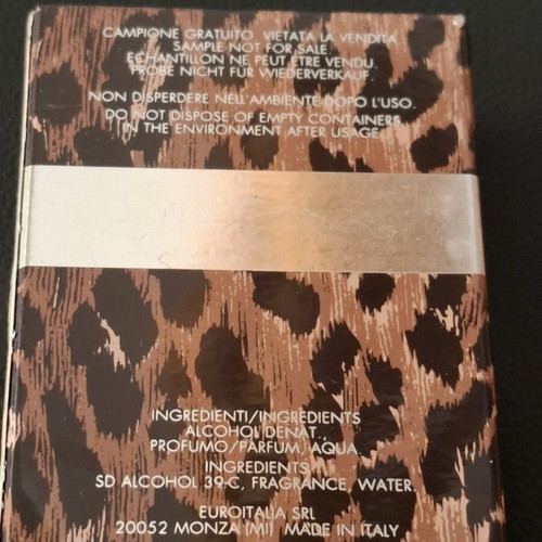 By Dolce&Gabbana Edt women's vintage perfume 4 ml used with box