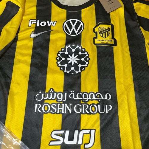 Al Ittihad 2025/2026 jersey new with Nike bag and tags