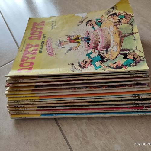 Lucky Luke and Rantanplan used, 7 issues