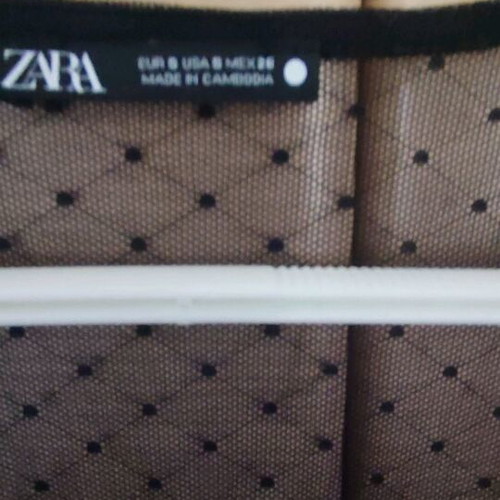 Zara Sheer Cardigan with Ruffles new, size S