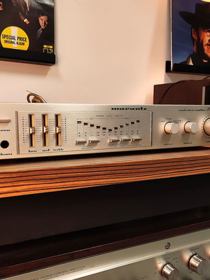 Marantz PM-350 Vintage Stereo Integrated Amplifier 38W/ch with LED Meters & Phono Stage
