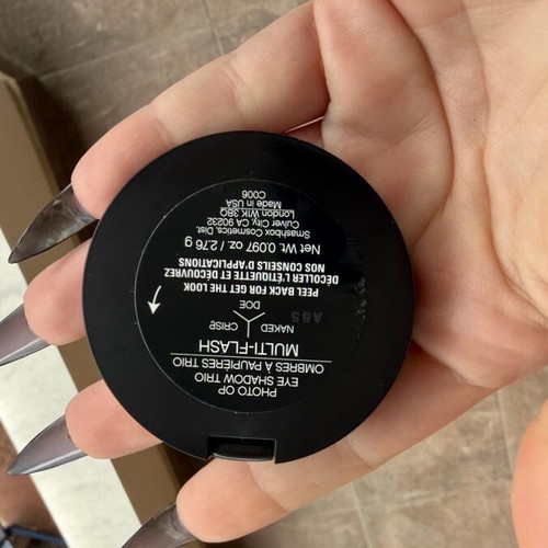 Smashbox eyeshadows like new, set of 3 pieces