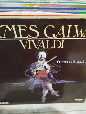 James Galway Vivaldi 6 Concerti Opus 10 vinyl record used, classical