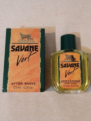 Savane Vert After Shave 125ml like new, vintage collectible