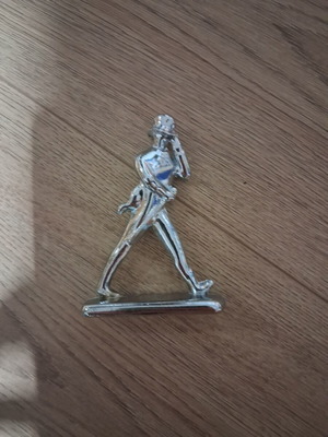 Johnny Walker metal statue like new