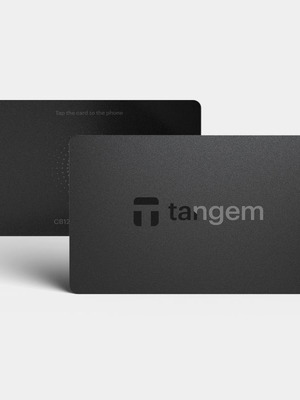 Tangem hardware πορτοφόλι κρυπτονομισμάτων καινούργιο, 2 κάρτες