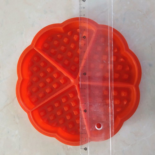 Silicone molds for waffles and cake new, set of 2 pieces