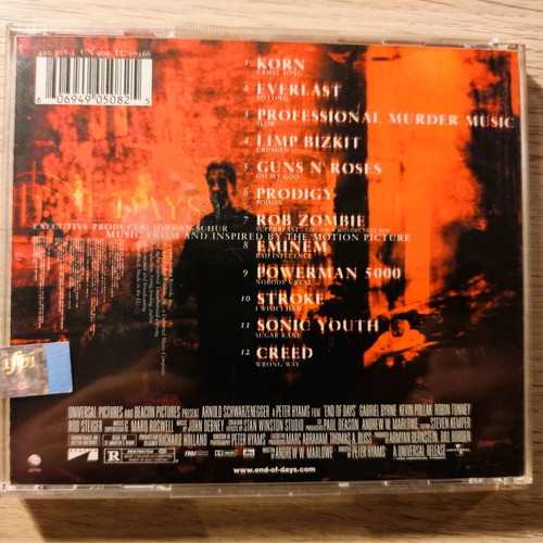 End Of Days Music From The Motion Picture CD like new, metal soundtrack