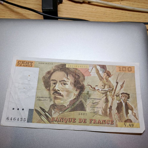 Banknotes used, various currencies