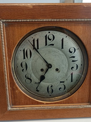 Wall clock vintage used, working condition