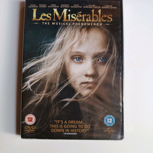 Les Miserables DVD new sealed with English subtitles