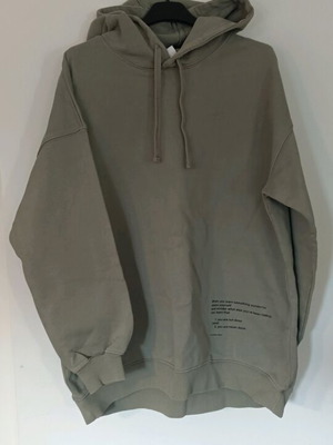 H&M hoodie oversized sage green like new