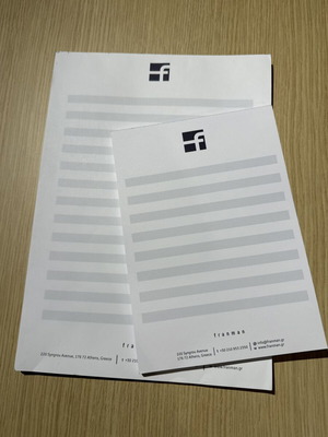 Notepads two sizes new