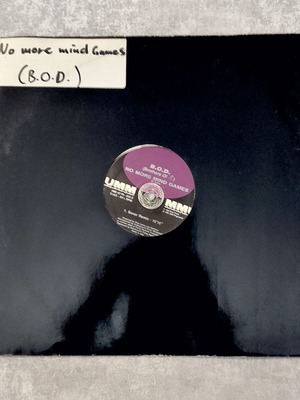 B.O.D. No More Mind Games 12″ βινύλιο μάξι σινγκλ, VG+