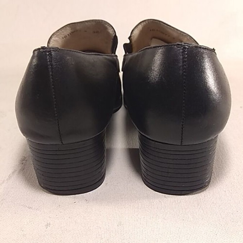 Mario Ponti leather shoes used, black size 39