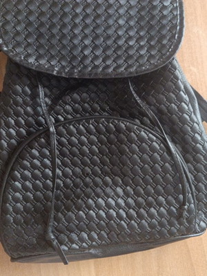 Backpack black used with minor imperfections