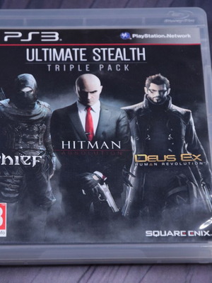 Ultimate Stealth Triple Pack PS3 μεταχειρισμένο