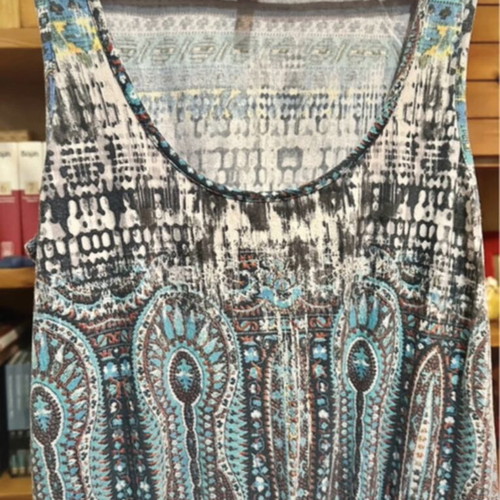 Attrattivo Boho Maxi Dress with Paisley Pattern like new, Size M
