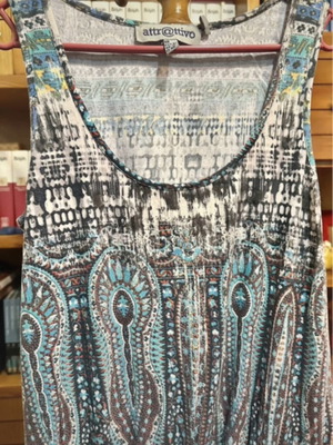 Attrattivo Boho Maxi Dress with Paisley Pattern like new, Size M