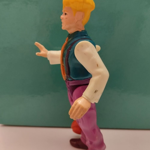 Vintage Horage IQ Boothroyd figure James Bond Jr. 1990 used with accessories