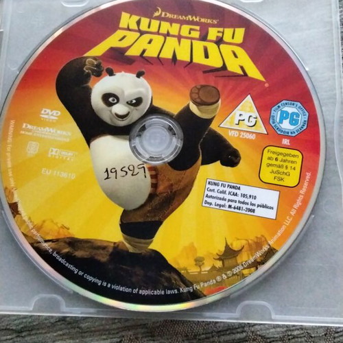 Kung Fu Panda 2 DVD used with bonus Kung Fu Panda 1