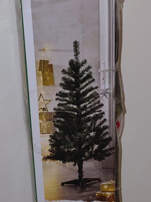 Livarno Christmas tree 120 cm, slim design
