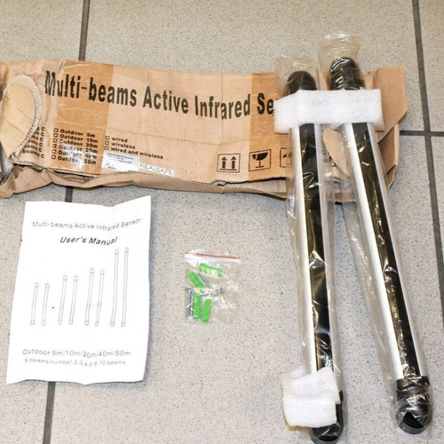 Infrared Barrier Multi Beam BMD-20 Beam Sensors Set of 2 New