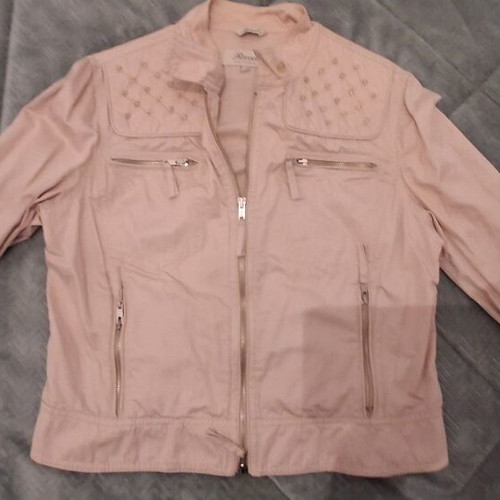Rococo jacket like new, beige and pink, size L