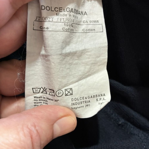 Dolce&Gabbana sports trousers used blue