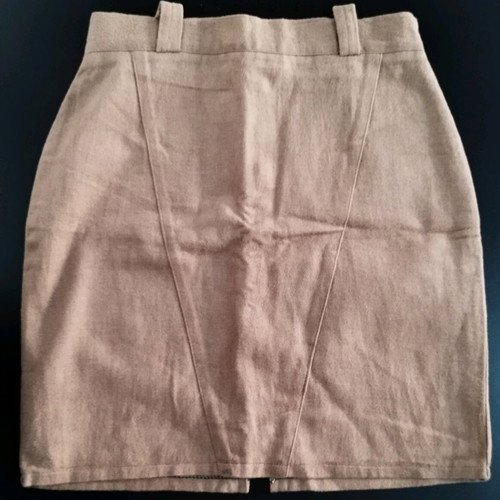 Mini skirt beige like new, size XS