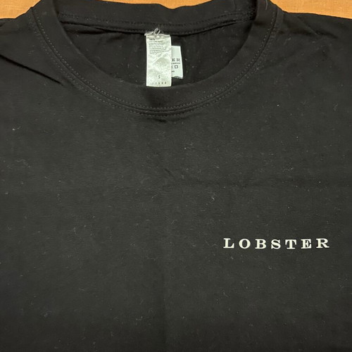 Men's t-shirt Lobster like new, size Small, black