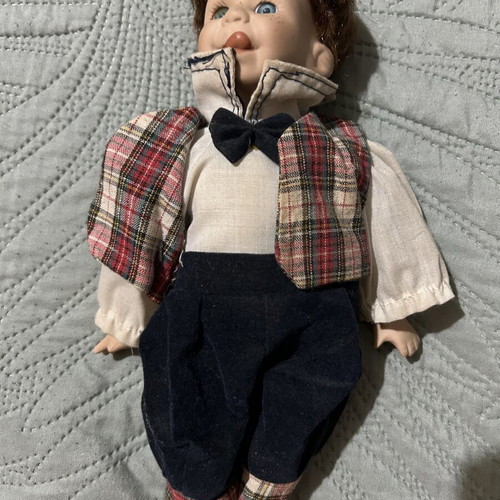 Set of 3 vintage porcelain dolls