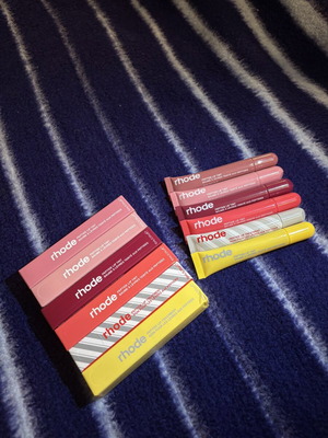 Rhode Peptide Lip Tints new, various shades