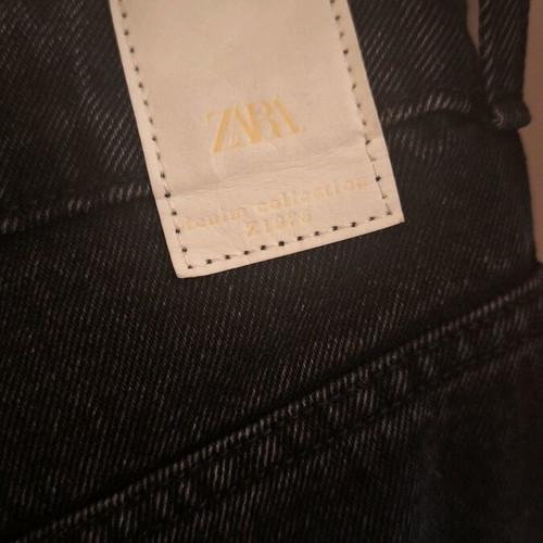 ZARA Black Women's Jeans Like New, Size EUR 42