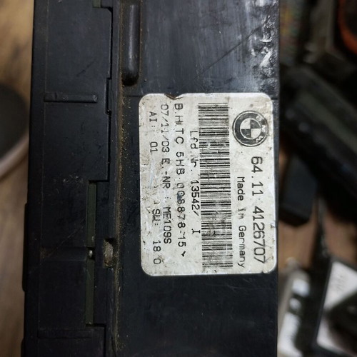 BMW E46 air conditioning control unit, 4126707
