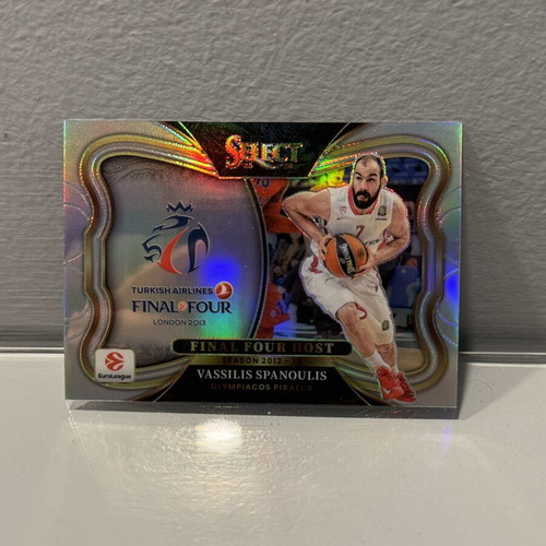 Panini Select EuroLeague 2025-26 Vassilis Spanoulis Final Four Host card
