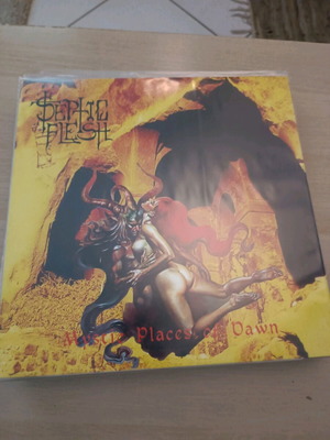 Septic Flesh Mystic Places of Dawn 2 βινύλια LP σαν καινούργιο, κόκκινο
