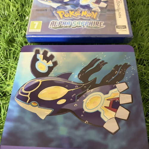 Pokémon Alpha Sapphire Nintendo 3DS new, sealed game with metal case