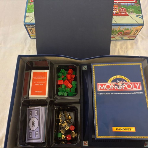 Monopoly Deluxe board game 1996 edition like new