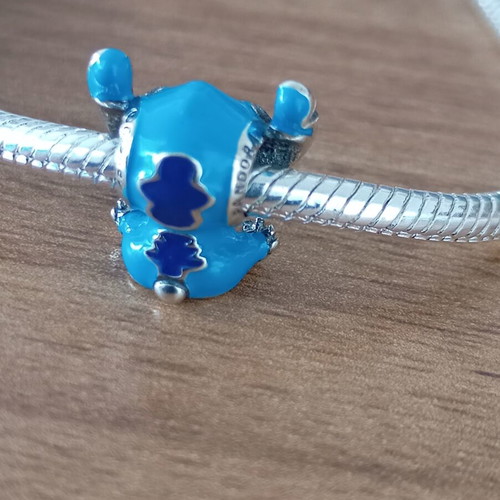 Pandora Stitch Charm like new, original silver
