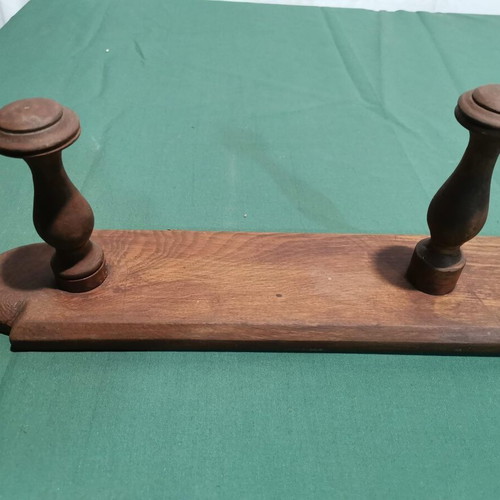 Wooden cafe coat rack used, vintage 1950