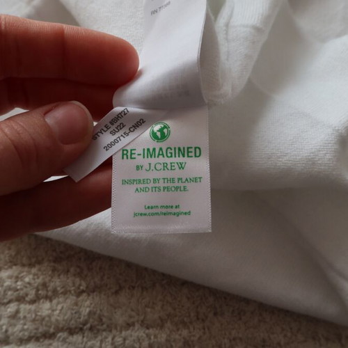 J.Crew Βαμβακερή Πλεκτή Μπλούζα Σαν Καινούργια, Medium-Large, Άσπρη