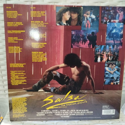 Salsa The Motion Picture vinyl record used