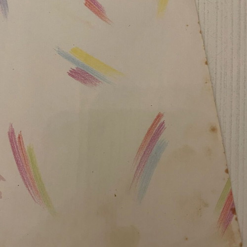 Vintage letter glue used from the 1990s
