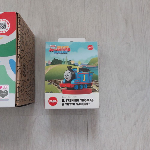 FABA Children's Audio Player Starter Set with Thomas Train Figurine New