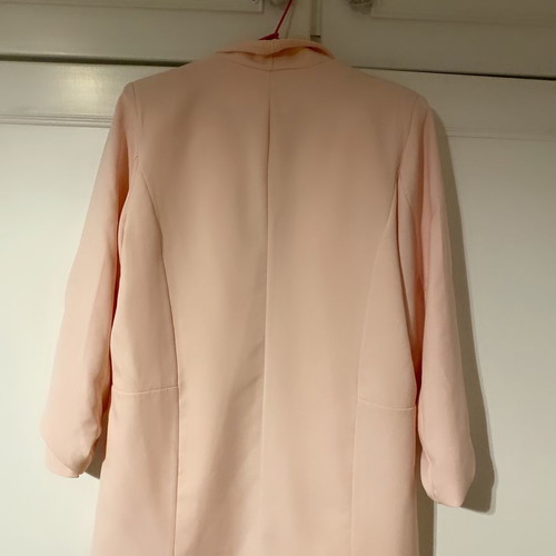 Blazer medium in soft pink with 3/4 sleeves used